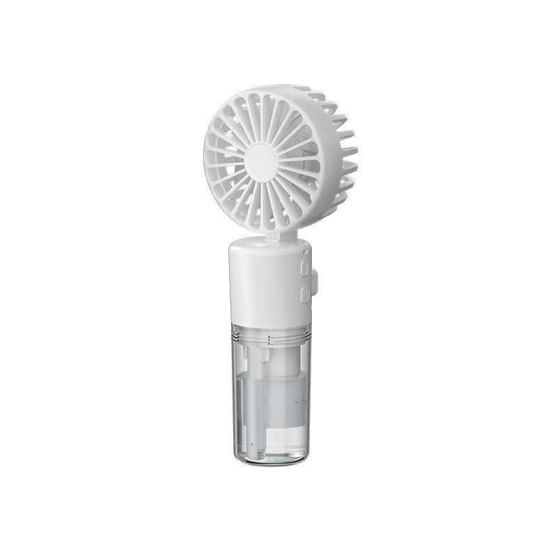 Portable Handheld Water Spray Mist Mini Fan 4-Speed Summer Cooling USB Charging Outdoor Supplies