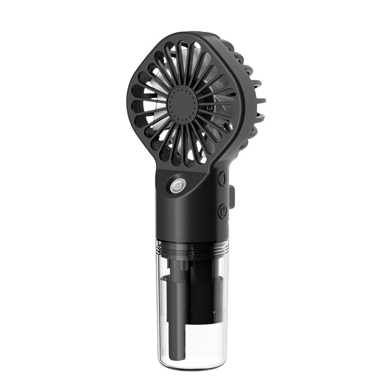 Portable Handheld Water Spray Mist Mini Fan 4-Speed Summer Cooling USB Charging Outdoor Supplies